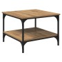Mesa de Café Roble artesanal 55 x 55 x 40 cm