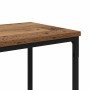 Mesa Consola con estante Madera Vieja 180 x 30 x 75 cm