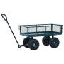 Carrito de mano de jardín verde 250 kg