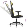 Hellgrüner und schwarzer Gaming-Stuhl aus Stoff von vidaXL, Gaming-Stühle - Ref: Foro24-3143738, Preis: 110,33 €, Rabatt: %