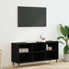 Gabinete de TV Roble Negro 103,5 x 30 x 50 cm en Muebles TV | Comprar online en Foro24