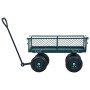 Carrito de mano de jardín verde 250 kg