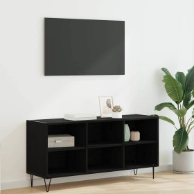 Gabinete de TV Roble Negro 103,5 x 30 x 50 cm en Muebles TV | Comprar online en Foro24