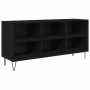 Gabinete de TV Roble Negro 103,5 x 30 x 50 cm en Muebles TV | Comprar online en Foro24