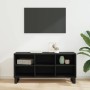 Gabinete de TV Roble Negro 103,5 x 30 x 50 cm