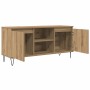 Gabinete de TV Roble artesanal 104 x 35 x 50 cm