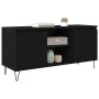 Gabinete de TV Roble Negro 104 x 35 x 50 cm