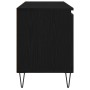 Gabinete de TV Roble Negro 104 x 35 x 50 cm