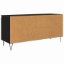 Gabinete de TV Roble Negro 104 x 35 x 50 cm