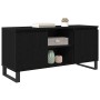 Gabinete de TV Roble Negro 104 x 35 x 50 cm