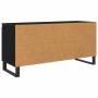 Gabinete de TV Roble Negro 104 x 35 x 50 cm
