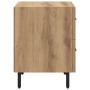 Armario de Noche 2 pcs Roble artisan 40 x 35 x 47.5 cm