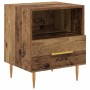 Mesa de Noche Marrón 40 x 35 x 47.5 cm Madera contrachapada