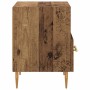 Mesa de Noche Marrón 40 x 35 x 47.5 cm Madera contrachapada