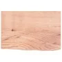 Encimera de baño madera maciza tratada marrón claro 60x40x2 cm de vidaXL, Encimeras - Ref: Foro24-3156104, Precio: 45,77 €, D...