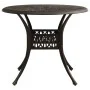 Bistrotisch und Stühle, 5 Stück, Aluminiumguss, bronzefarben von vidaXL, Gartensets - Ref: Foro24-3070601, Preis: 952,68 €, R...