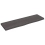 Encimera de baño madera tratada marrón oscuro 100x30x(2-4) cm de vidaXL, Encimeras - Ref: Foro24-3156222, Precio: 51,40 €, De...