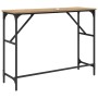 Mesa Consola Roble artesanal 100 x 32 x 75 cm