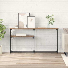 MesaConsola Madera vieja 145x22.5x75cm Madera contrachapada