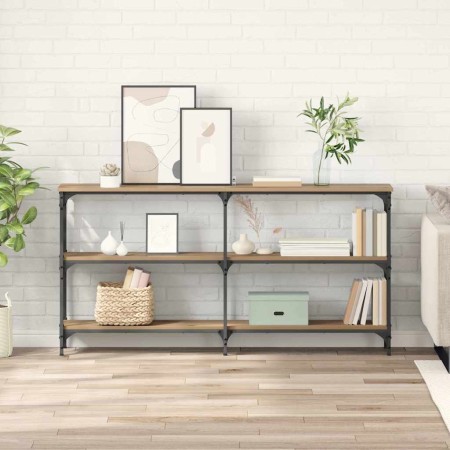 Mesa Consola Roble artesanal 150 x 29 x 75 cm