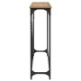 Mesa Consola Manual Roble artisan 102 x 22.5 x 75 cm