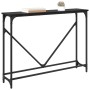 Mesa Consola Manual Roble negro 102 x 22.5 x 75 cm