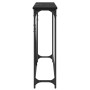 Mesa Consola Manual Roble negro 102 x 22.5 x 75 cm