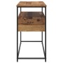 Mesa Consola con cajón Madera Vieja 100 x 40 x 75 cm