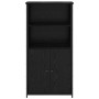 Alacena Roble Negro 62 x 36 x 121,5 cm Madera contrachapada