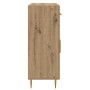 Vitrina Roble artesanal 69,5 x 34 x 90 cm Madera contrachapada