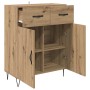 Vitrina Roble artesanal 69,5 x 34 x 90 cm Madera contrachapada