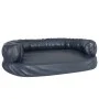 Cama para perros de espuma cuero sintético azul oscuro 88x65 cm de vidaXL, Camas para perros - Ref: Foro24-171315, Precio: 86...