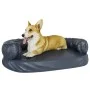 Cama para perros de espuma cuero sintético azul oscuro 88x65 cm de vidaXL, Camas para perros - Ref: Foro24-171315, Precio: 86...
