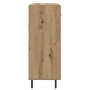 Vitrina Roble artesanal 69,5 x 34 x 90 cm Madera contrachapada