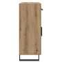Vitrina Roble artesanal 69,5 x 34 x 90 cm Madera contrachapada