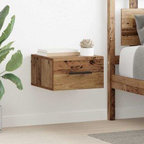 Armario de Noche Madera vieja 35 x 35 x 20 cm en Taquillas y armarios de almacenamiento | Comprar online en Foro24