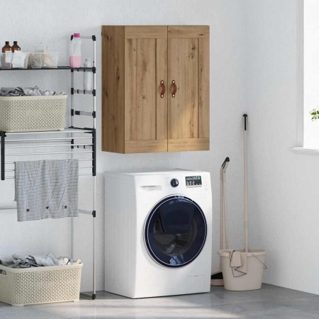 Armario de pared Roble artesanal 69,5 x 34 x 90 cm