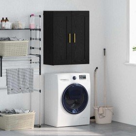 Armario de pared Roble Negro 69,5 x 34 x 90 cm en Aparadores | Comprar online en Foro24