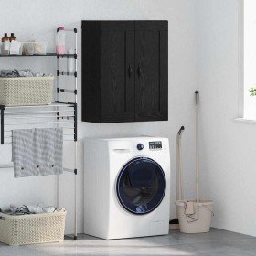 Armario de pared Roble Negro 69,5 x 34 x 90 cm en Aparadores | Comprar online en Foro24