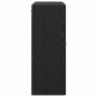 Armario de pared Roble Negro 69,5 x 34 x 90 cm