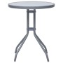 Bistro Gartenmöbel 3 Stück Aluminium und Silber Textilene von vidaXL, Gartensets - Ref: Foro24-3070653, Preis: 151,89 €, Raba...