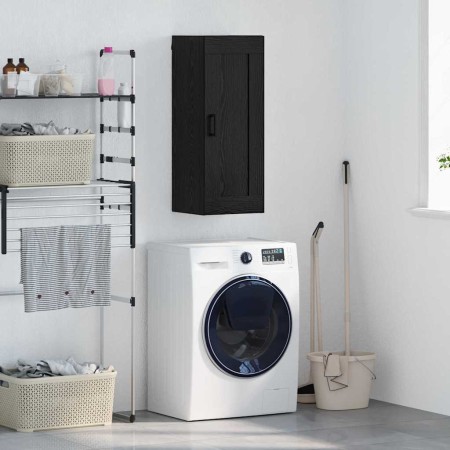 Armario de pared Roble Negro 34,5 x 34 x 90 cm