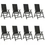 9-piece anthracite gray aluminum garden dining set by vidaXL, Garden sets - Ref: Foro24-3070642, Price: 953,53 €, Discount: %