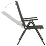 Juego de comedor para jardín 9 piezas aluminio gris antracita de vidaXL, Conjuntos de jardín - Ref: Foro24-3070642, Precio: 9...