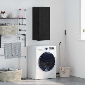 Armario de pared Roble Negro 34,5 x 34 x 90 cm en Aparadores | Comprar online en Foro24