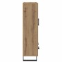 Alacena Roble artesanal 69,5 x 30 x 115 cm Madera contrachapada
