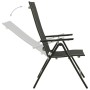 Gartensitzgruppe 9-teilig aus anthrazitgrauem Aluminium von vidaXL, Gartensets - Ref: Foro24-3070641, Preis: 831,45 €, Rabatt: %