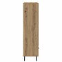 Alacena Roble artesanal 69,5 x 31 x 115 cm Madera contrachapada