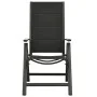 Garten-Bistro-Set 3-teilig schwarz und anthrazit von vidaXL, Gartensets - Ref: Foro24-3070655, Preis: 230,99 €, Rabatt: %
