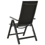 Garten-Bistro-Set 3-teilig schwarz und anthrazit von vidaXL, Gartensets - Ref: Foro24-3070655, Preis: 230,99 €, Rabatt: %